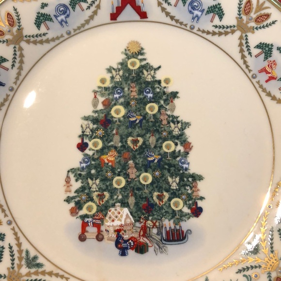 Lenox Christmas Plate 2000 - Picture 4 of 9